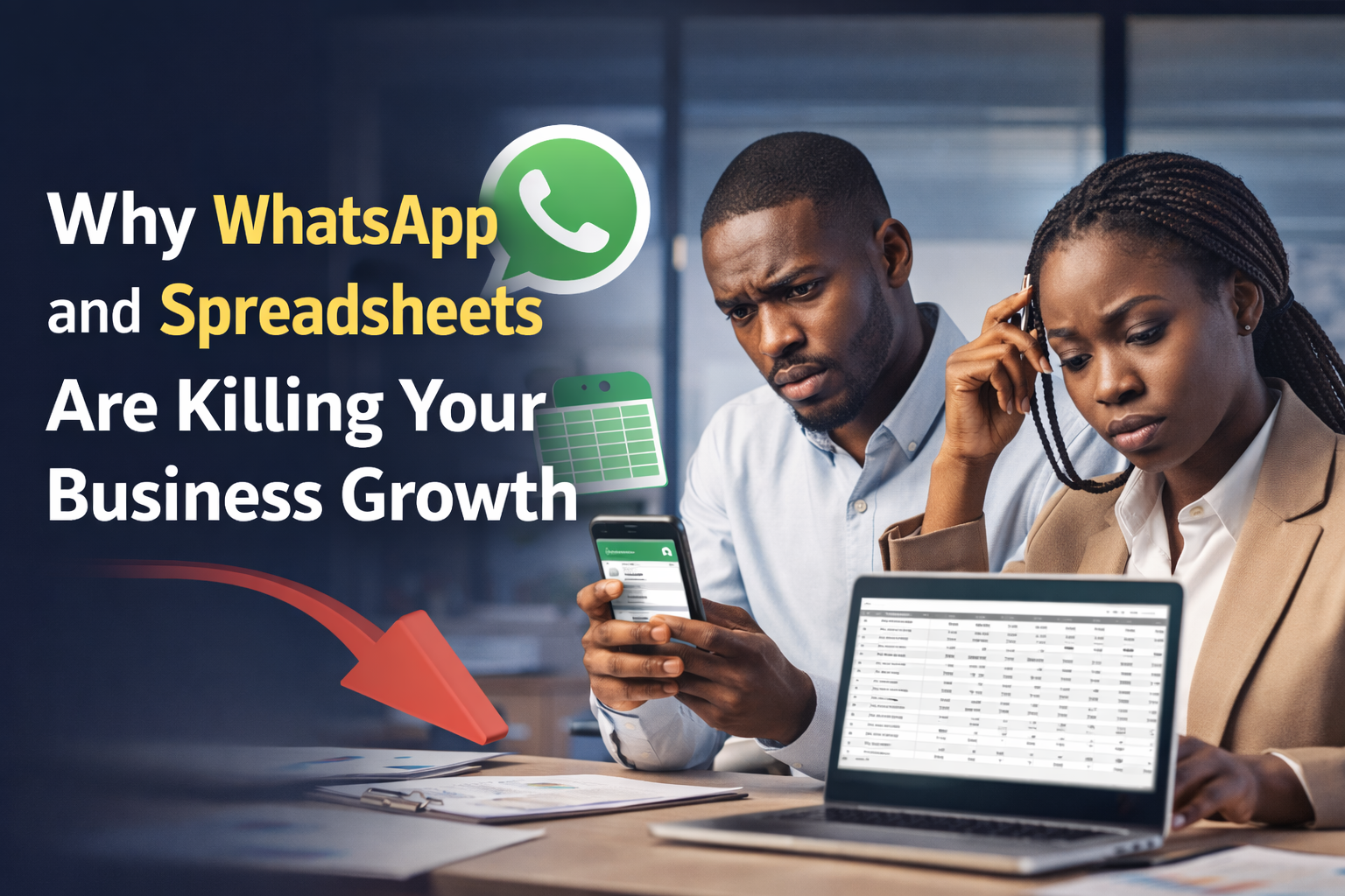 WhatsApp and spreadsheets are killing business growth