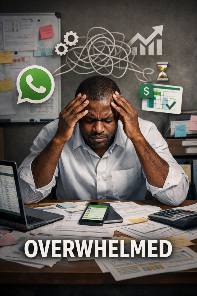 WhatsApp and spreadsheets are killing business growth