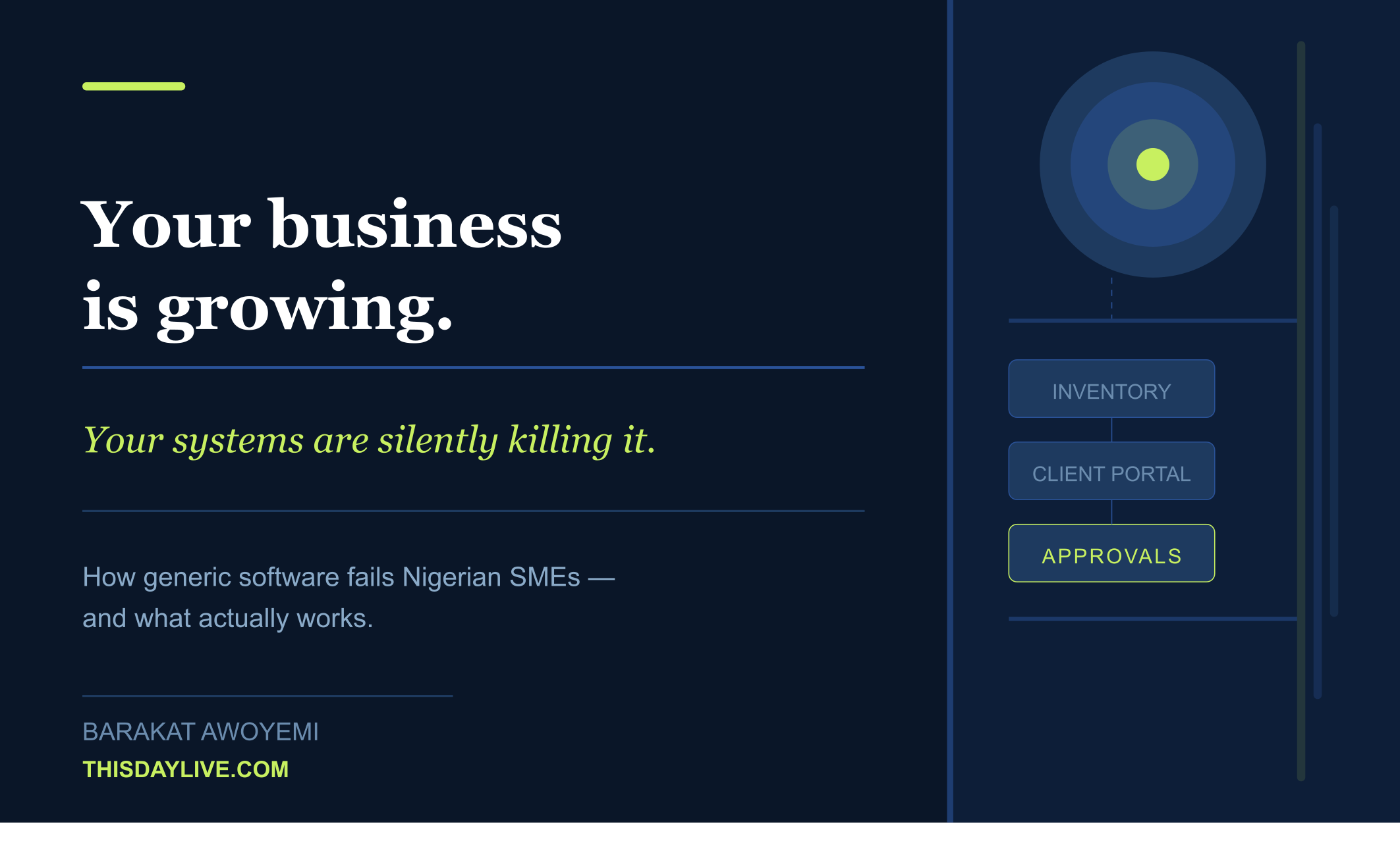 Why generic business software fails SMEs